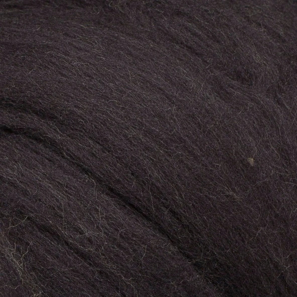 La Mia Jumbo Siyah Dev Yün El Örgü İpi - J8 - Resim 2