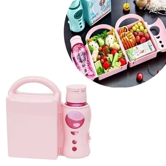MERGEN STORE Kendiliğinden Suluklu Pratik Beslenme Çantası