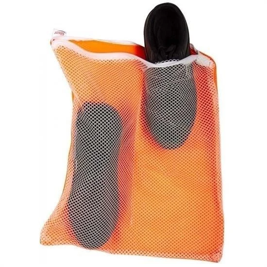 MERGEN STORE Çamaşır Makinesi İçinde Ayakkabı Terlik Yıkama Filesi  Fermuarlı - 3