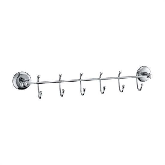 MERGEN STORE 6 Kancalı Dekoratif Askılık Mutfak Banyo Duvar Yüzeyi Askısı