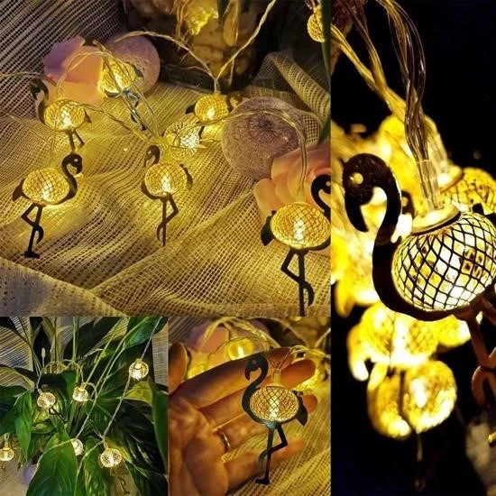 MERGEN STORE 2 Metre Pilli İnce Tel Led Işık Zinciri Parti Aydınlatma