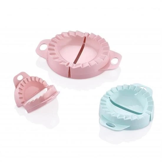MERGEN STORE 3lü Çiğ börek kurabiye Hamur İşi Ravioli Kesme Kalıbı Aparatı - 3