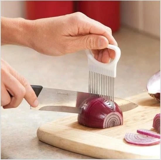 MERGEN STORE Pratik Kolay Eşit Şekilde Sebze Kesme Dilimleme Aleti Aparatı