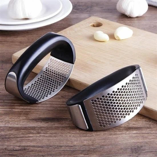 MERGEN STORE Yeni Sarımsak Ezici Paslanmaz Çelik Garlic Press