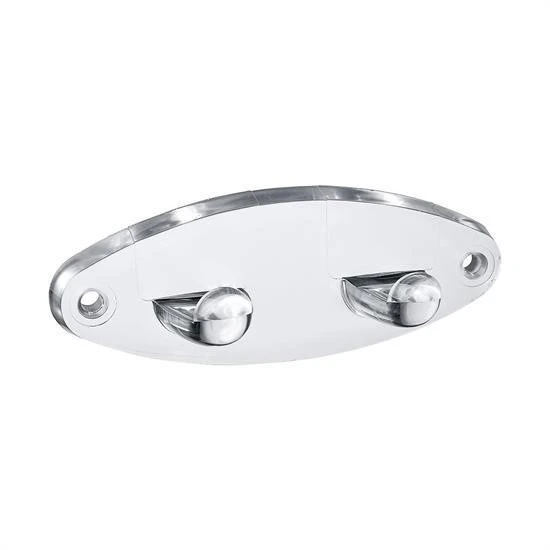 MERGEN STORE Akrilik Bornoz Askısı Bornozluk 2li Banyo Bornoz Askı Aparatı
