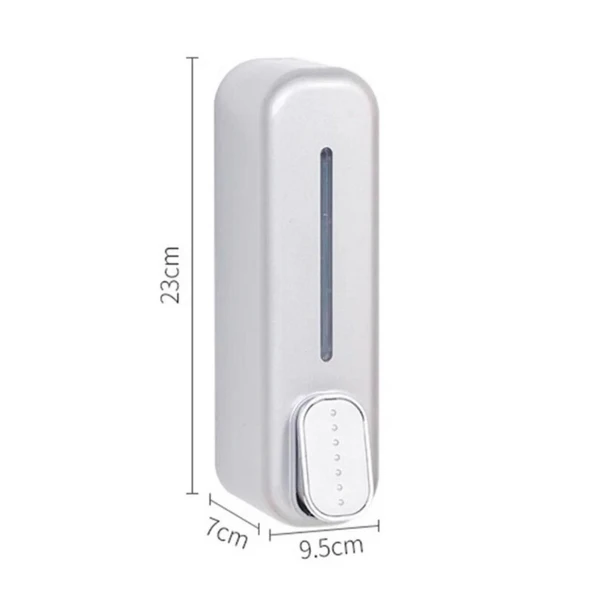 Buffer ® Beyaz Duvara Monte Sıvı Sabunluk Dispenser 300 ml - 4