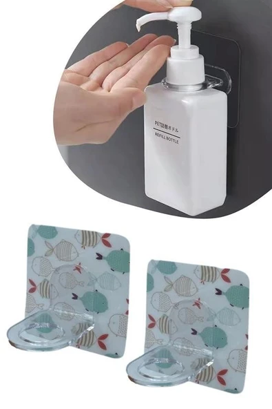 Süper Yapışkanlı Çok Amaçlı Cember Askı 2 Adet - 7