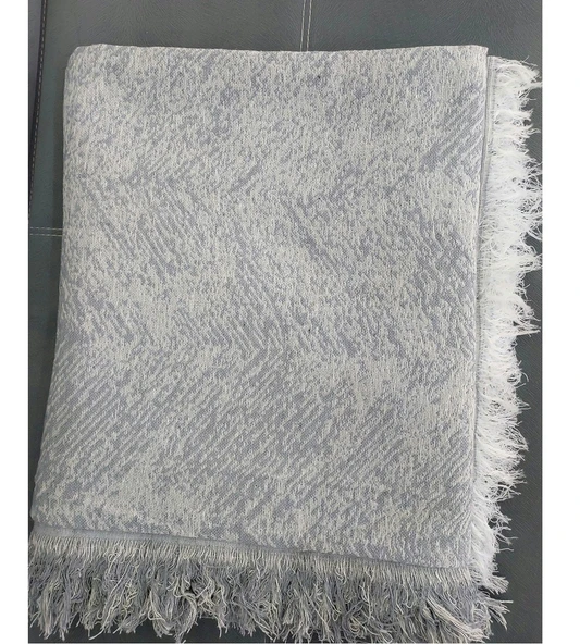 Pamuklu Kaymaz Alaca Maxi Boy (170x320) Kolları Kapatan Koltuk Örtüsü - 9