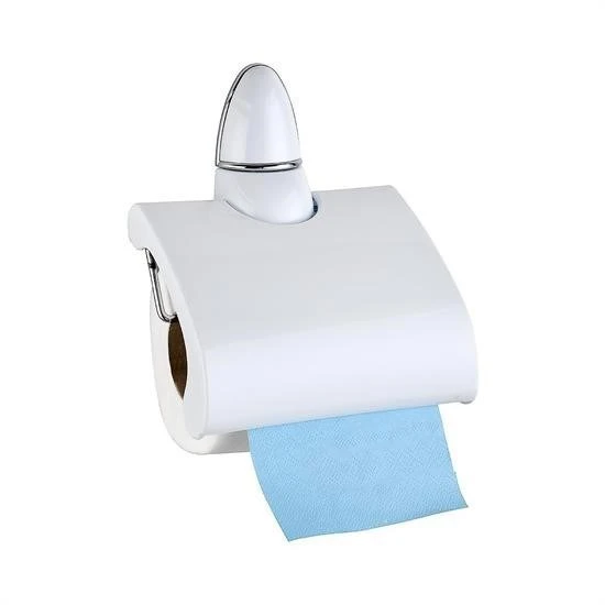 MERGEN STORE Kapaklı Rulo Tuvalet Kağıdı Tutucu Askısı Standı Wc Kağıtlık