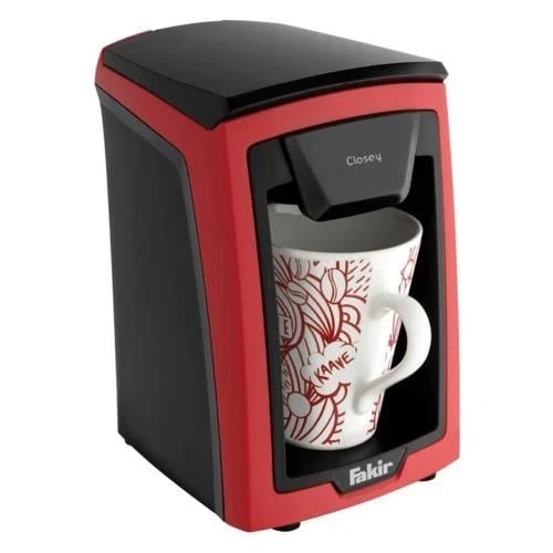 Fakir Closey Filtre Kahve Makinası Kırmızı + Bardak Hediyeli - 3