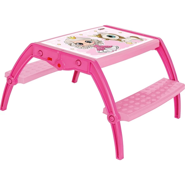 PİLSAN ÇALIŞMA MASASI PRATİK PEMBE 03-515P