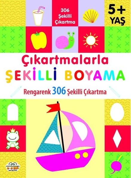 5 Yaş ve Üzeri Çıkartmalarla Şekilli Boyama (146 Şekilli Çıkartma) - 2