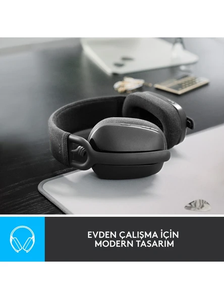 Logitech 981-001213 Zone Vıbe 100 Kablosuz Kulaklık-Grafite - 3