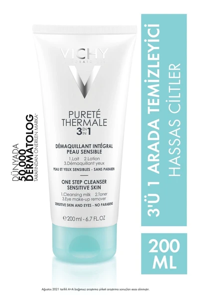 Vichy Purete Thermale 3-1 Arada Temizleyici 200 ml - 2