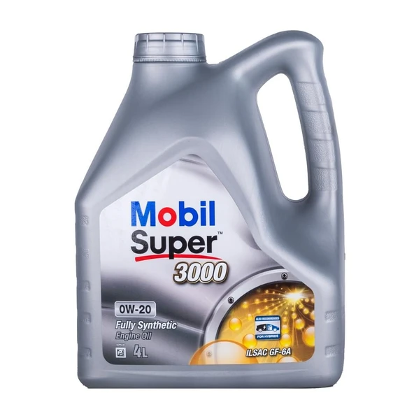 Mobil  0w/20 Süper 3000 4Lt (Dizel & Benzinli)