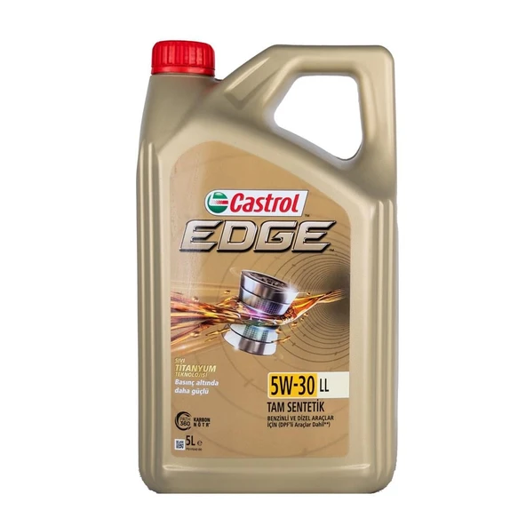 Castrol Edge 5w/30 LL 5Lt  (Dizel & Benzinli)