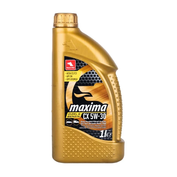 Petrol Ofisi Maxima Cx 5w/30 1Lt (Dizel & Benzinli) ürün görseli
