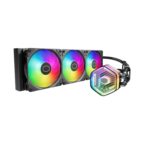 COOLERMASTER CM MasterLiquid Atmos 360 ARGB Led Fanli Islemci Sivi Sogutma Kiti Intel1700/AM5 destekli