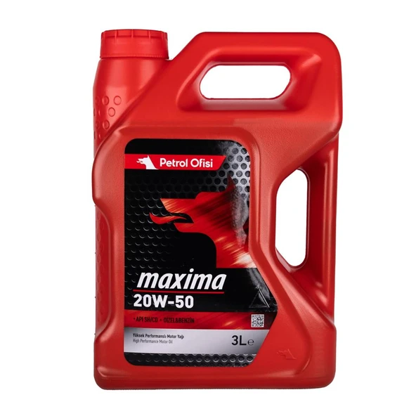 Petrol Ofisi Maxima 20w/50 3Lt (Dizel & Benzinli) ürün görseli