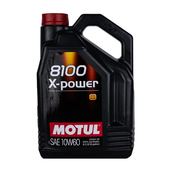 Motul 8100 X-Power 10w/60 5 Lt (Dizel & Benzinli)