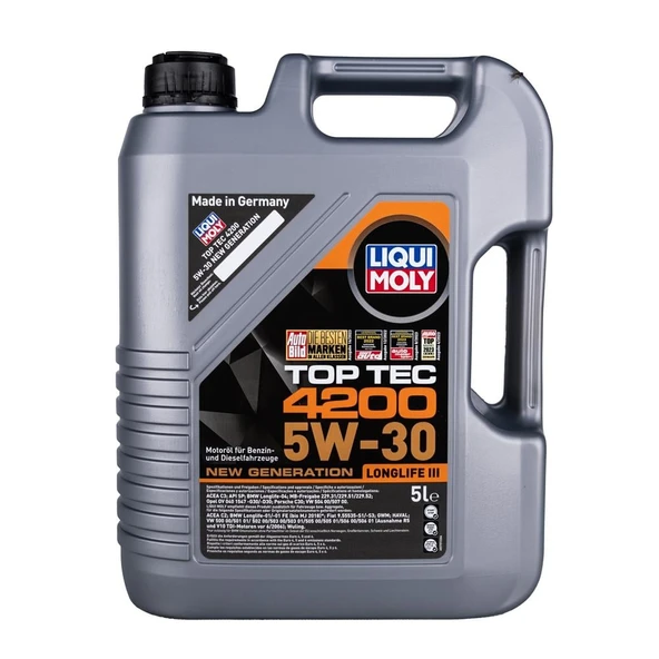 Liqui Moly 5W/30 8973 Top Tec 4200 5Lt  (Dizel & Benzinli)
