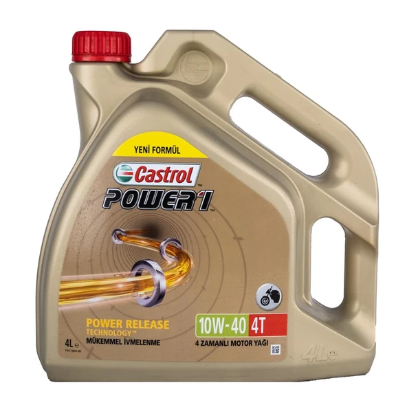 Castrol Power1 4T 10w/40 4Lt (Dizel & Benzinli) ürün görseli