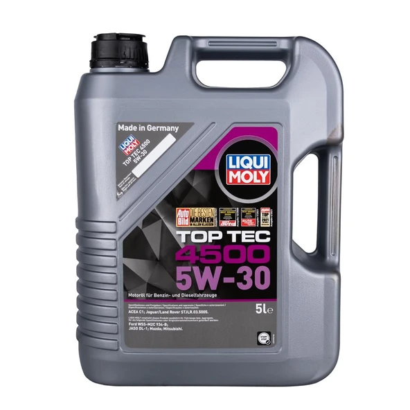 Liqui Moly 5W/30 2318 Top Tec 4500 5Lt  (Dizel & Benzinli) ürün görseli