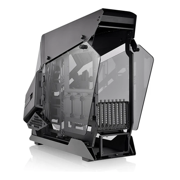 THERMALTAKE  ah t600 siyah 2xtempered glass pencereli, e-atx full tower oyuncu kasasi - Resim 5