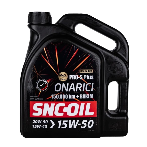 Snc 15w/50 150+ Pro S Plus Onarıcı 4Lt  (Dizel & Benzinli) ürün görseli