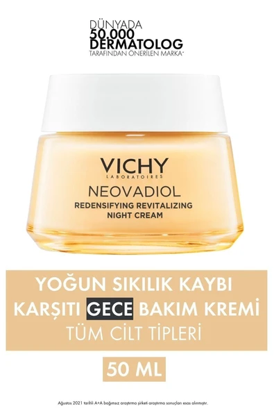 Vichy Neovadiol Peri-Menopause Gece Bakım Kremi 50 ml