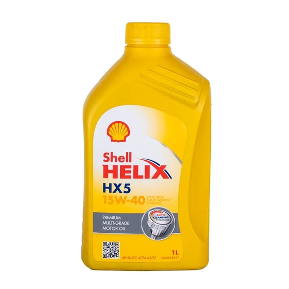 Shell 15W/40 Hx 5 1Lt  (Dizel & Benzinli) ürün görseli