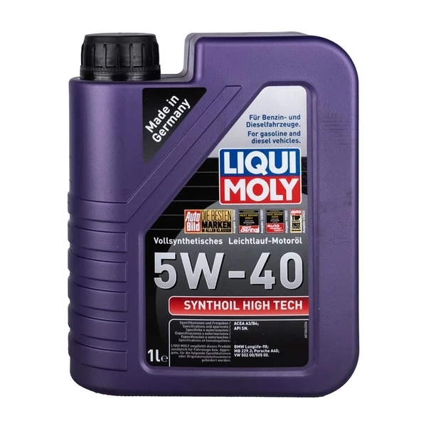 Liqui Moly 5W/40 1855 Synthoil High Tech 1Lt  (Dizel & Benzinli) ürün görseli