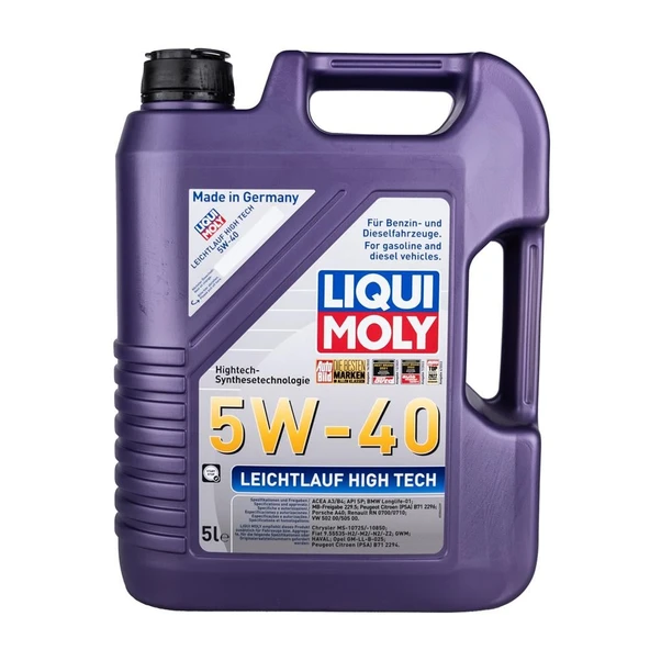 Liqui Moly 5W/40 2328 Leichtlauf High Tech 5Lt  (Dizel & Benzinli)