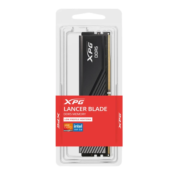 ADATA XPG Lancer Blade Siyah DDR5-5600Mhz CL46 16GB 1x16GB Single 46-45-45 1.1V