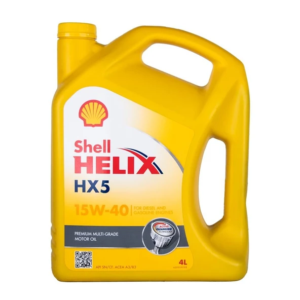 Shell 15W/40 Hx 5 4Lt  (Dizel & Benzinli) - 1
