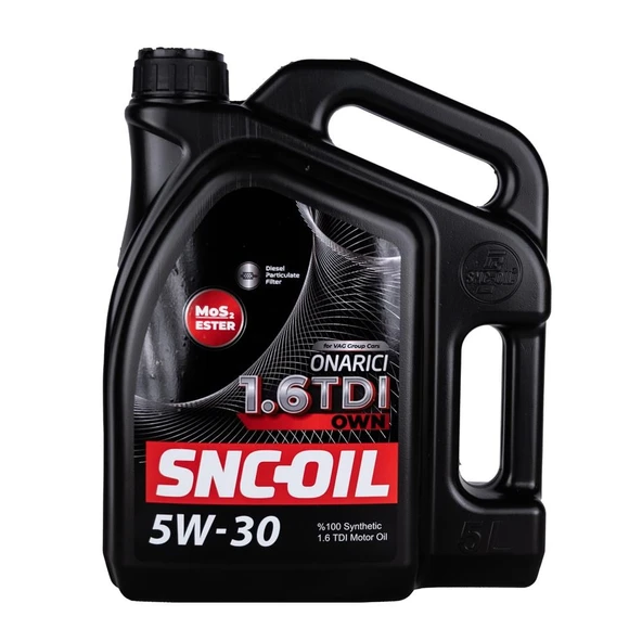 Snc 5w/30 1,6 Tdi Own 5Lt (Dizel & Benzinli)