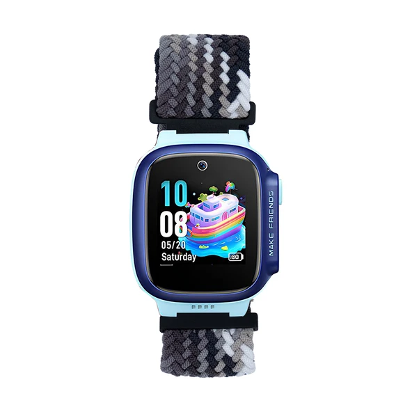 Huawei GT4 41mm Zore KRD-139 18mm Çocuklara Özel Örgü Kordon
