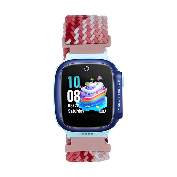 Huawei GT4 41mm Zore KRD-139 18mm Çocuklara Özel Örgü Kordon - 8