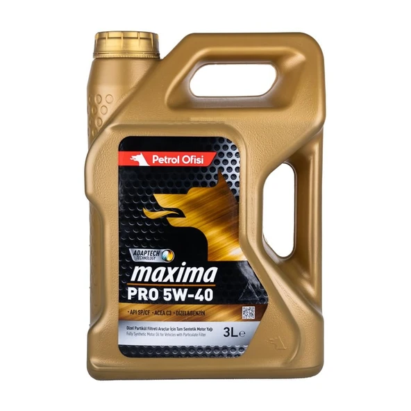 Petrol Ofisi Maxima Pro 5w/40 3Lt (Dizel & Benzinli)