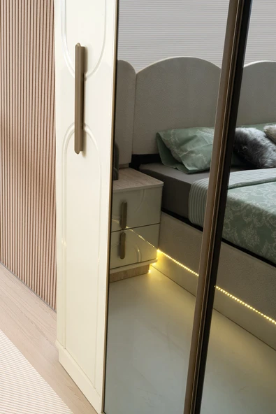 MİLANO MDF 6 KAPILI DOLAP - 3