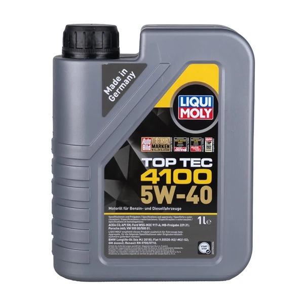 Liqui Moly 5W/40 9510 Top Tec 4100 1Lt  (Dizel & Benzinli) ürün görseli