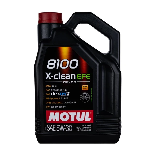 Motul 8100 X-Clean Efe 5w/30 4 Lt (Dizel & Benzinli)