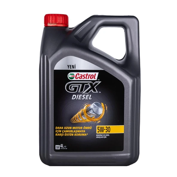Castrol Gtx 5w/30  4Lt  (Dizel & Benzinli) ürün görseli