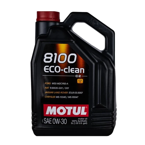 Motul 8100 Eco-Clean0w/30 5 Lt (Dizel & Benzinli) ürün görseli