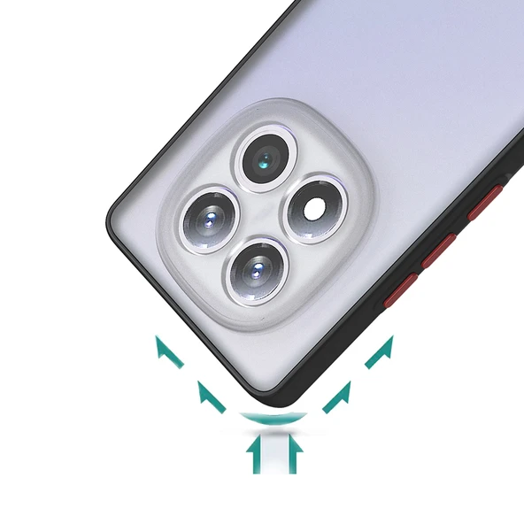 Xiaomi Redmi Note 14 Pro 4G Kılıf Zore Hux Kapak - 5