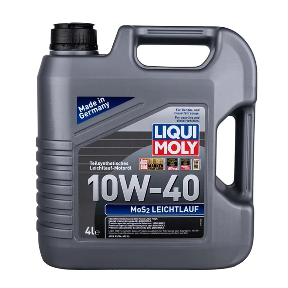 Liqui Moly 10W/40 6948 Mos 2 Leichtlauf  4Lt  (Dizel & Benzinli)
