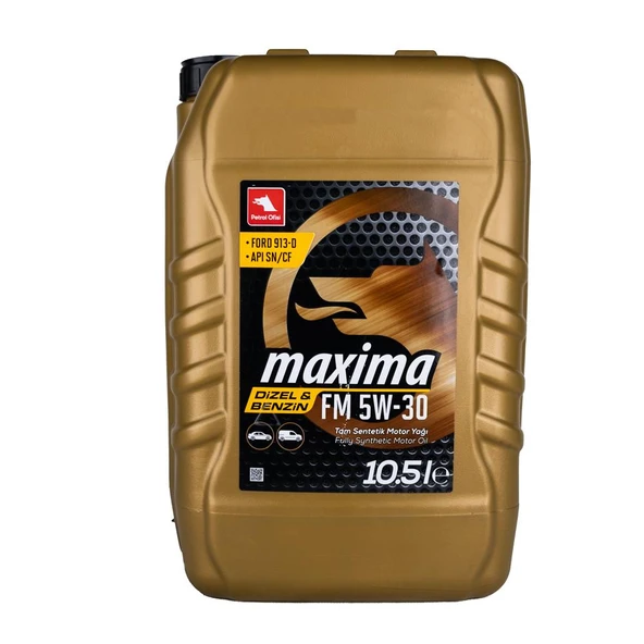 Petrol Ofisi Maxima Fm 5w/30 10.5Lt (Dizel & Benzinli) ürün görseli