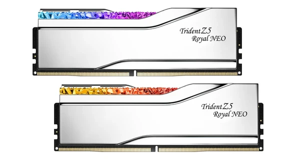 GSKILL TZ5 Royal Neo Silver RGB DDR5-8000Mhz CL38 32GB 2X16GB DUAL 38-48-48-128 1.40V AMD EXPO