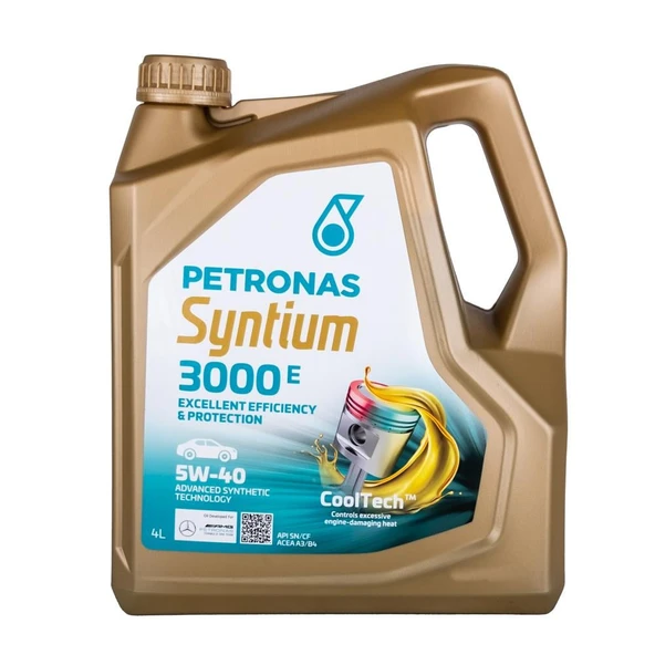 Petronas 5W/40 Syntıum 3000 E 4Lt  (Dizel & Benzinli) ürün görseli