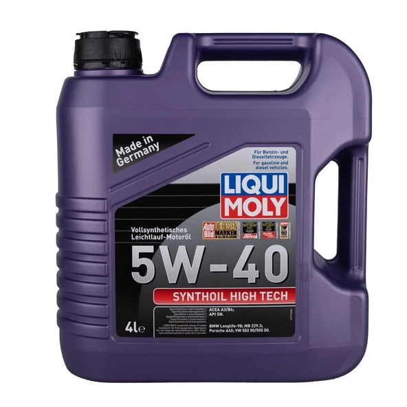 Liqui Moly 5W/40 2194 Synthoil High Tech 4Lt  (Dizel & Benzinli)